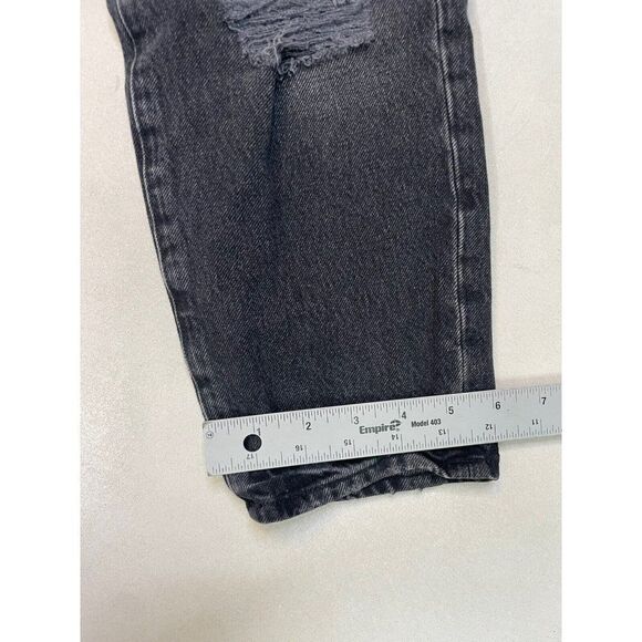 Frame Le Garçon Crop Boyfriend Denim Jeans Women Size 26 Black - Picture 9 of 10